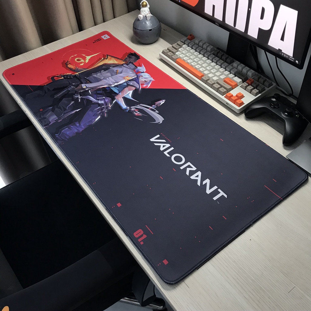 Lót Chuột - Pad Chuột - Mouse Pad - VALORANT 1 Gaming - Size lớn (90x40 và 80x30)