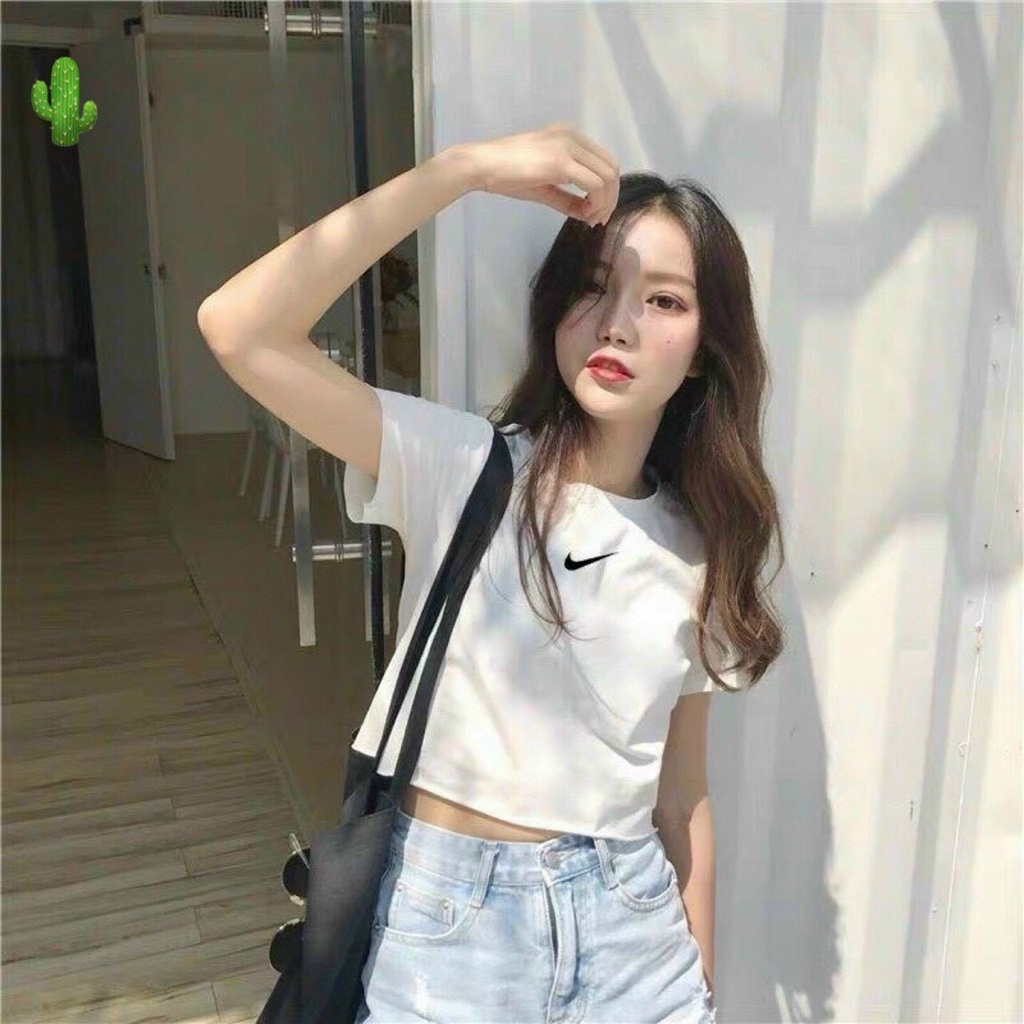 áo croptop xinh thêu dấu móc siêu hot cá tính