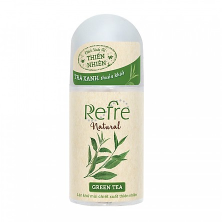 Refre Natural - Lăn khử mùi chiết xuất từ thiên nhiên