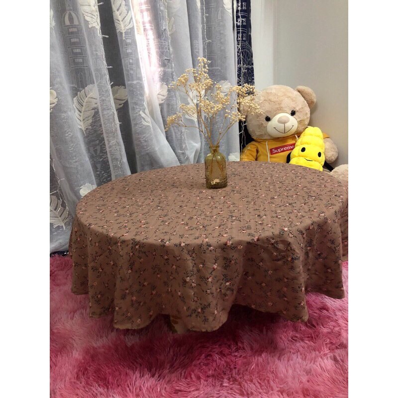 Vải đũi boi hoa vintage