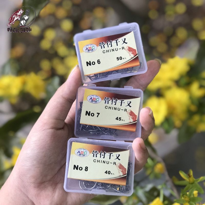 Lưỡi Câu Cá Chinu-R Chuyên Câu Đơn,Đài Siêu Sắc Bén - Hàng Chất Lượng