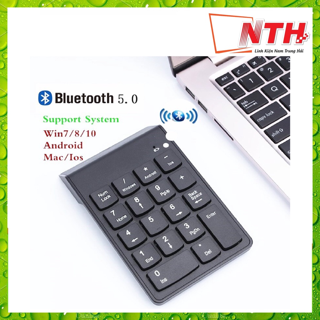 Bàn Phím Số Rời Máy Tính Bluetooth K07BT - NTH