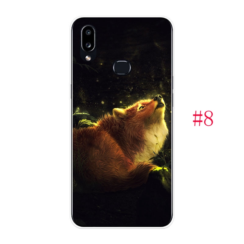 Ốp Điện Thoại TPU Dẻo In Hình Sói Hoang Dã Cho Samsung Galaxy A10S A20S A20E A30S A50S A70S