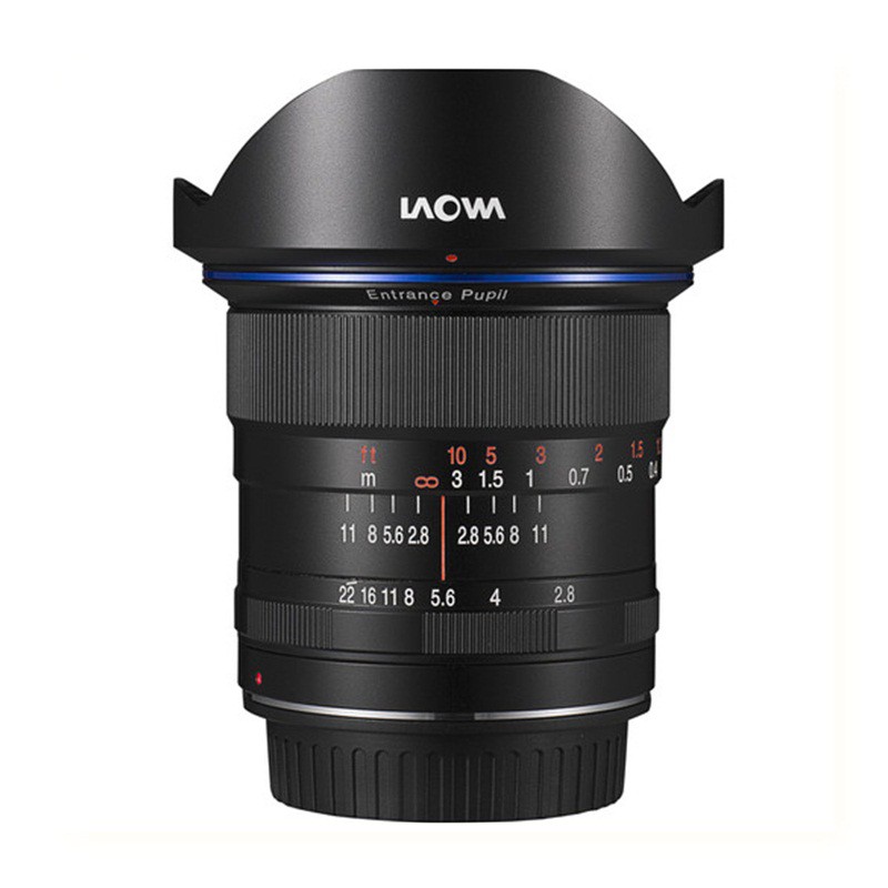 Ống kính Siêu Rộng Laowa 12mm F2.8 Zero-D cho Canon EF, Canon RF, Nikon AI, Nikon F, Pentax K, Sony A và Sony FE