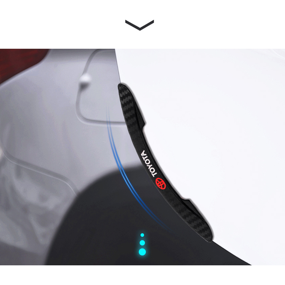 Bộ 4 Miếng Dán Bảo Vệ Kính Chiếu Hậu Chống Va Chạm Cho Toyota RAV4 Yaris Corolla C-HR Vios