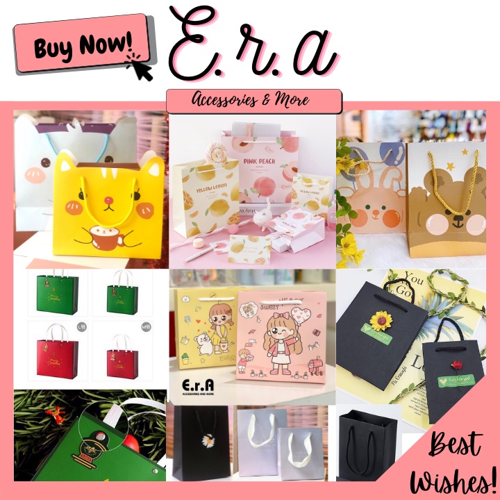 [Ảnh thật] Bộ Sưu Tập Túi Đựng Quà Cao Cấp ERASHOP - Tặng Bạn Bè, Thầy Cô, Người Yêu Dịp Sinh Nhật, Valentine Rẻ Đẹp