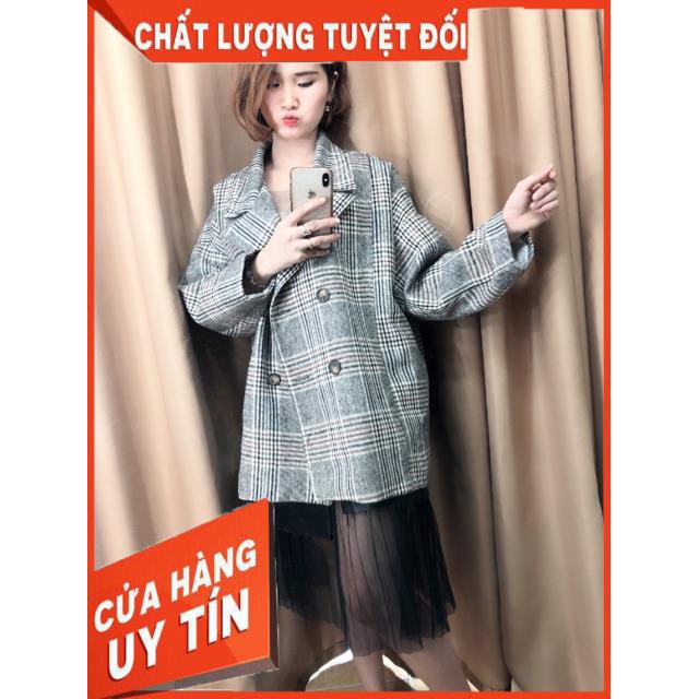 Áo khoác dạ kẻ | BigBuy360 - bigbuy360.vn