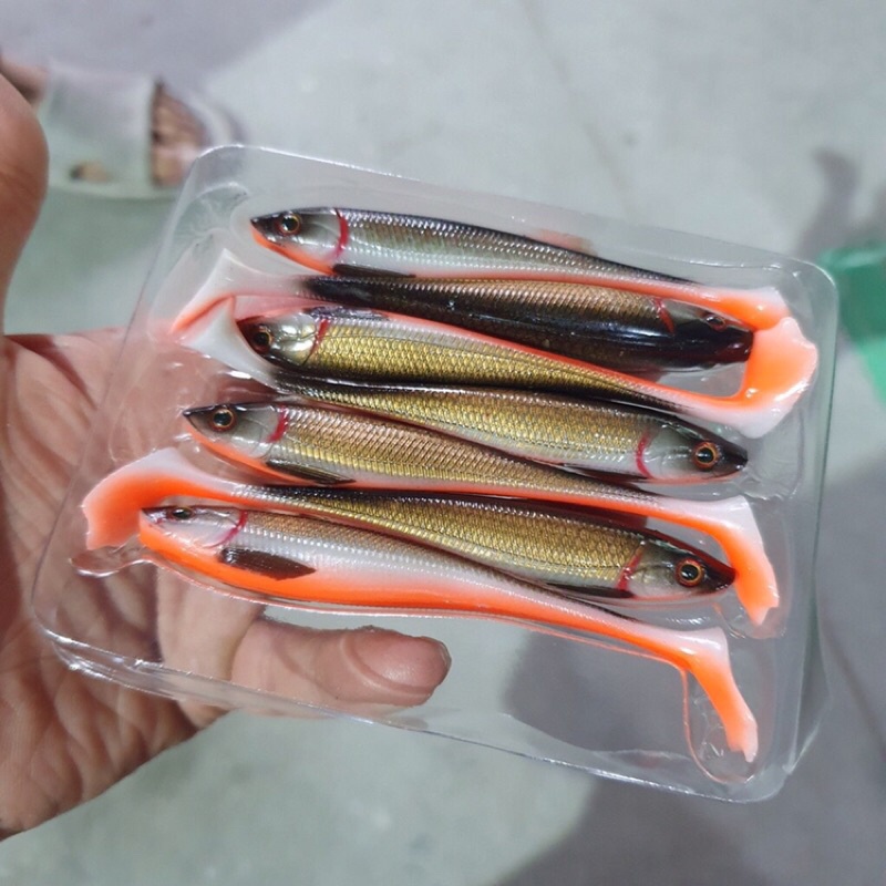 Combo mồi mềm NFF chính hãng kèm lưỡi ar15  hoàn hảo