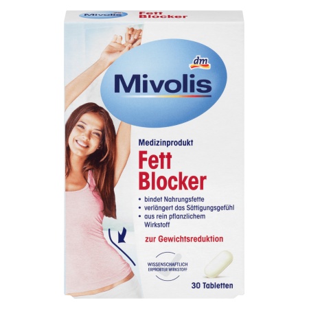 Viên uống giảm cân Fett Blocker của Mivolis Đức thumbnail