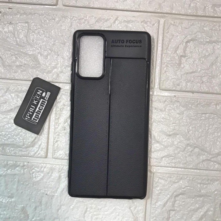 Ốp lưng Samsung Note 20 dẻo giả Da Cao cấp