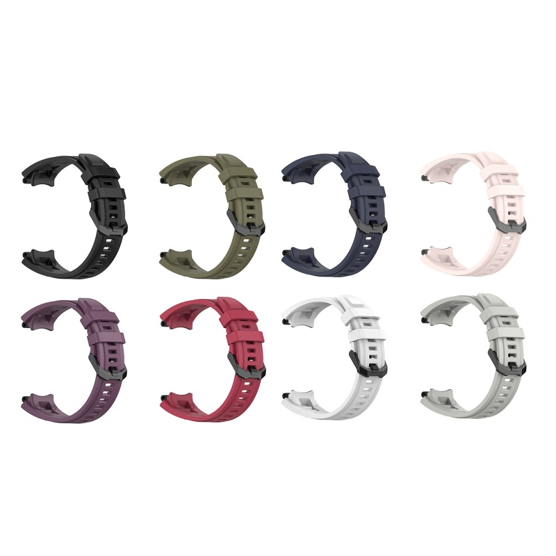 Dây Đeo Thay Thế Chất Liệu Silicon Màu Trơn Cho Huami Amazfit T Rex 2