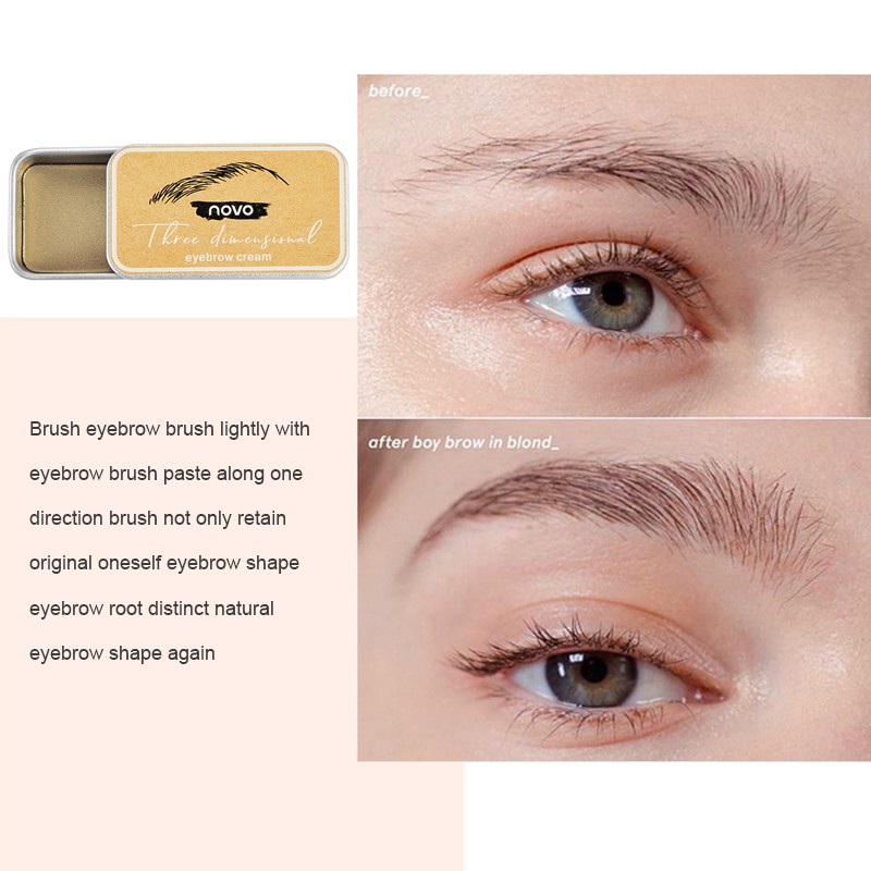 ☀☀☀ (Hàng Mới Về) Kem Tạo Kiểu Lông Mày Tự Nhiên Không Màu Lâu Trôi ☝☝☝ | BigBuy360 - bigbuy360.vn