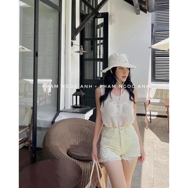 Áo ba lỗ lưới thời trang hot