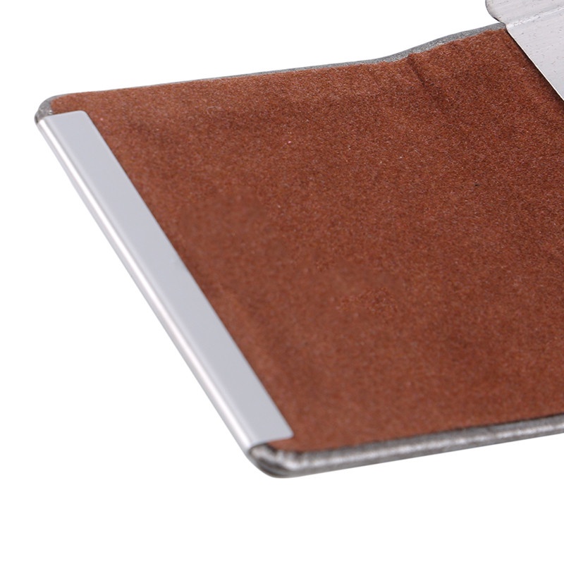 Hộp đựng danh thiếp bằng thép không gỉ sức chứa lớn thời trang cho nam nữ
