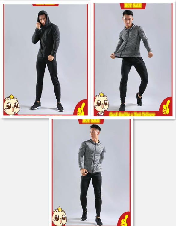 Áo Hoodie Thể Thao Có Khóa Kéo Thời Trang Dành Cho Nam