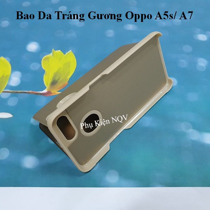Oppo A5s/ A7|| Bao Da Clear View Standing Oppo A5s/ A7 - Pk NQV | BigBuy360 - bigbuy360.vn