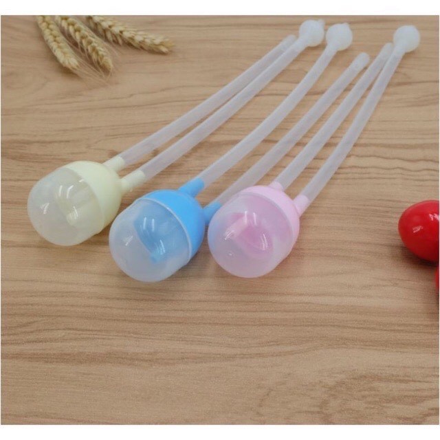 Bộ dụng cụ hút mũi silicon an toàn cho bé tặng kèm vệ sinh ống hút