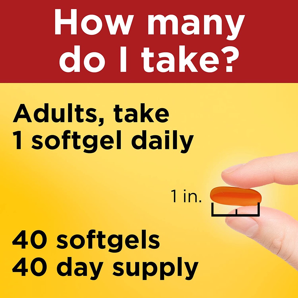 [DATE 05/2024] NATURE MADE COQ10 400MG 40 VIÊN