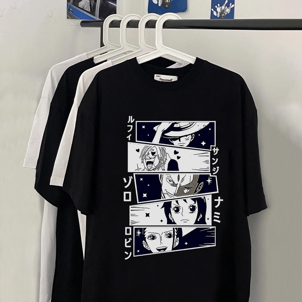 Áo In Hình Anime One Piece Luffy