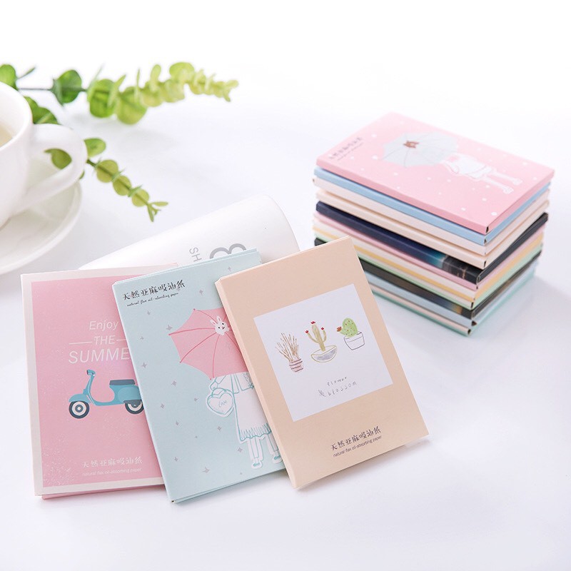 Giấy Thấm Dầu Nội Địa Trung 50 Miếng Cao Cấp