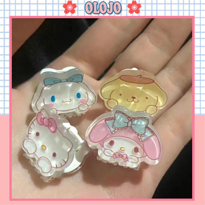 (OLOJO.vn) Kẹp Tóc Nhỏ Bằng Acrylic Flash Hình Cún Yugui Melody Melody Dành Cho Nữ Sinh Nữ