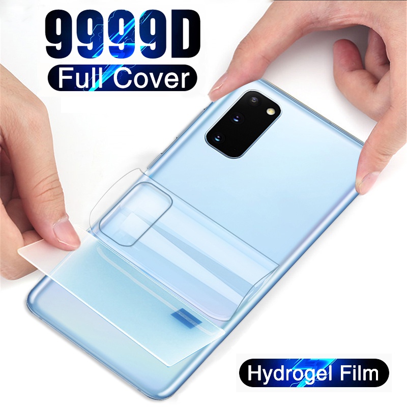 Miếng dán bảo vệ mặt lưng trong suốt cho Samsung Galaxy S8 S9 S10 S21 S20 Plus Note 8 9 10 20 Ultra