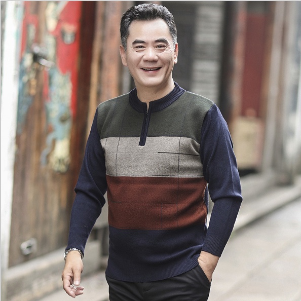 Áo len ấm cho người trung niên nam
