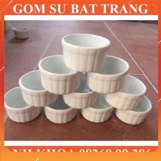 [Giá siêu rẻ] 10 Cốc làm caramen - Gốm sứ Bát Tràng Anh Khoa