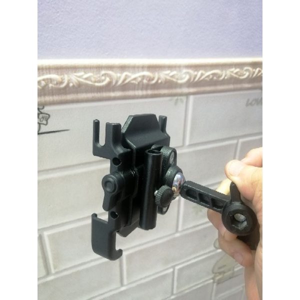 giá đỡ điện thoại trên xe máy tặng kèm dù siêu chắc