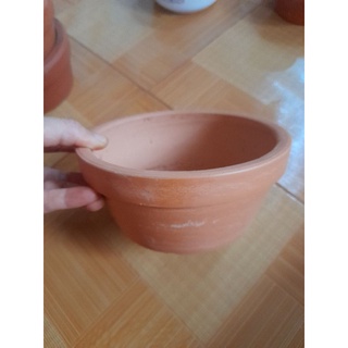 Chậu đất nung lùn 16cm x 8cm