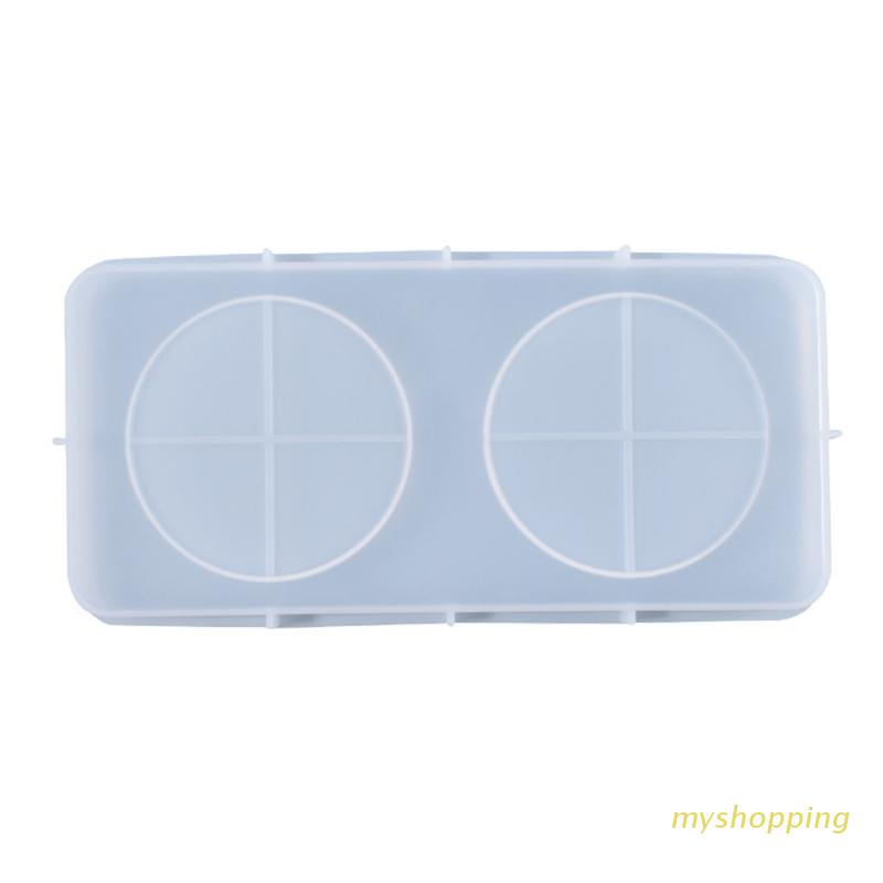 Khuôn Silicone Làm Đế Lót Ly Rượu Vang Bằng Epoxy Resin Diy