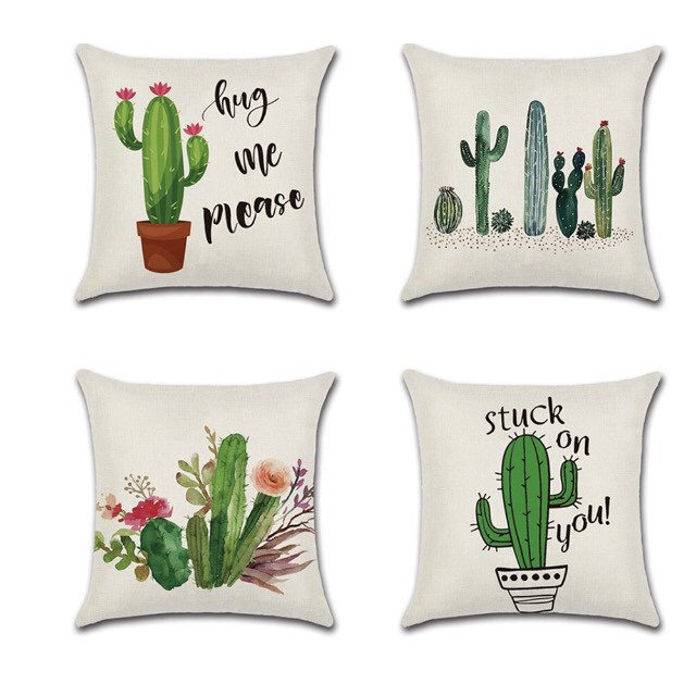 (TH8) Vỏ Gối Vuông, Vỏ Gối Sofa