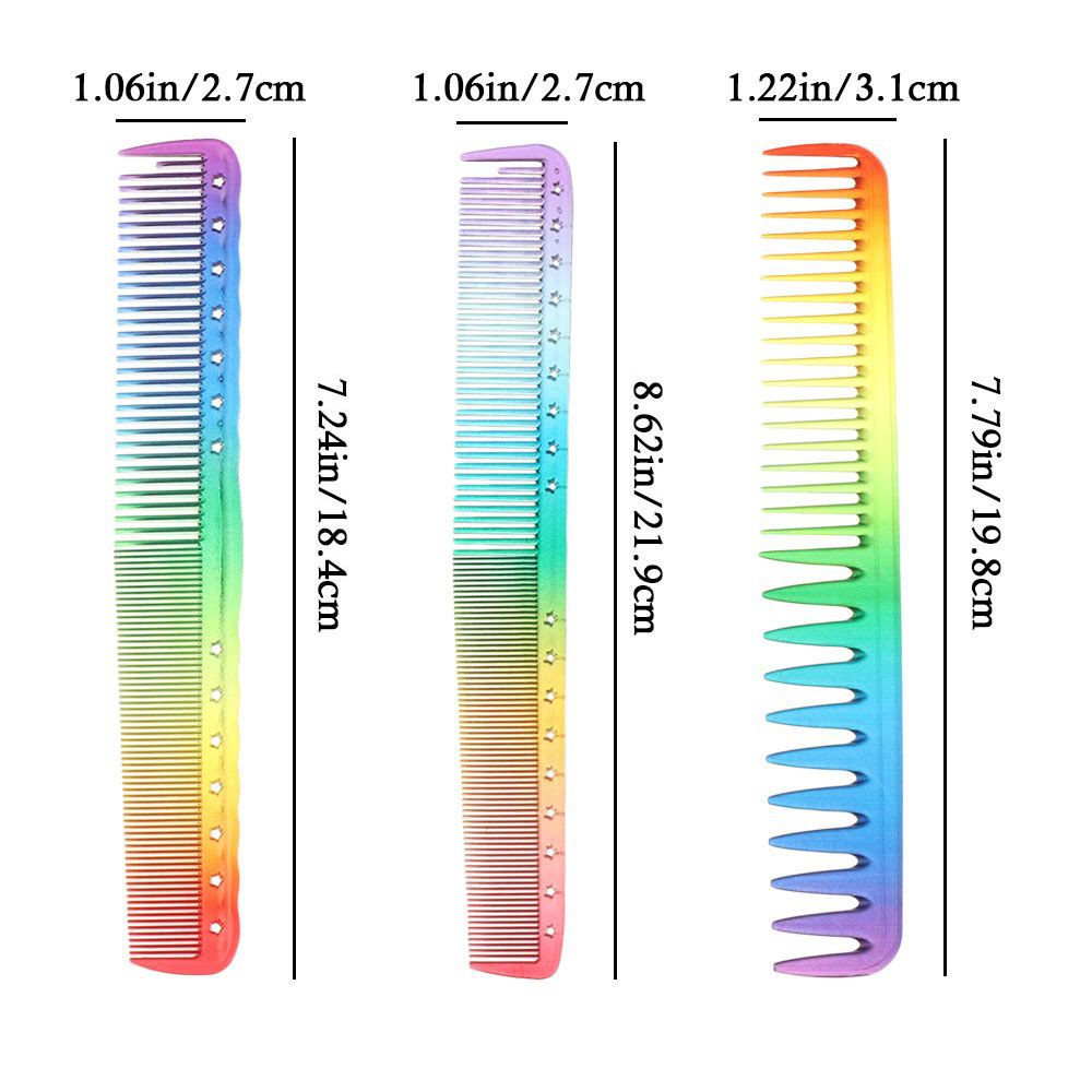 Lược Chải Tóc Bằng Nhựa Trong Suốt Thiết Kế Nhỏ Gọn Tiện Dụng
