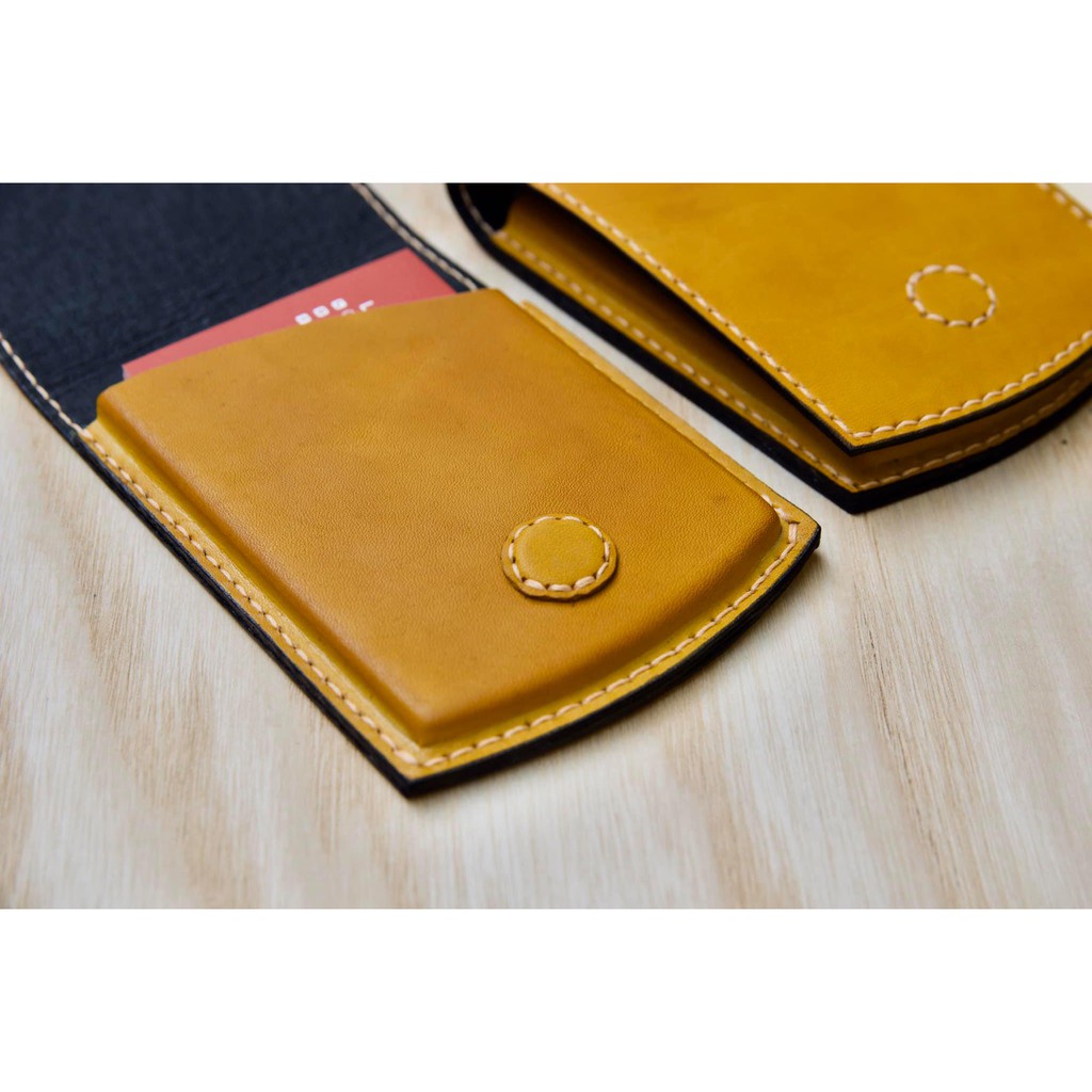 Ví Sen Card Cao Cấp- Handmade Leather