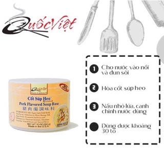 CỐT SÚP HEO QUỐC VIỆT 300G
