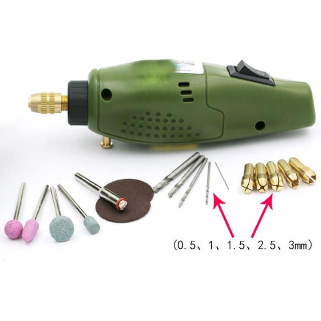 Máy mài mini cầm tay (18 chi tiết)