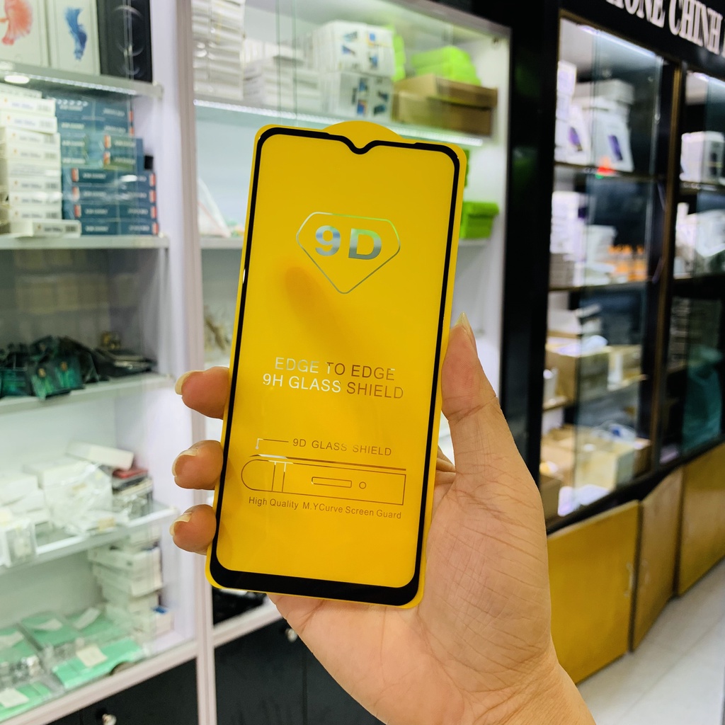 Kính cường lực Realme Full 9D 2,3,5,6,7,8,9/9i/pro,C1,C2,C3,C3i,5i,6i,C11,C12,C15,C17,C20,C21,C21y,C25,C25y,C25s,5s,X2,Q