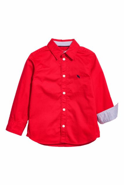 Sơ mi bé trai H&M