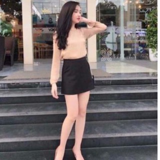 [Hot trend] Quần giả váy dáng Chữ A Chất Umi Đẹp, Hàng VNXK, Chân váy công sở tôn dáng, khoe chân