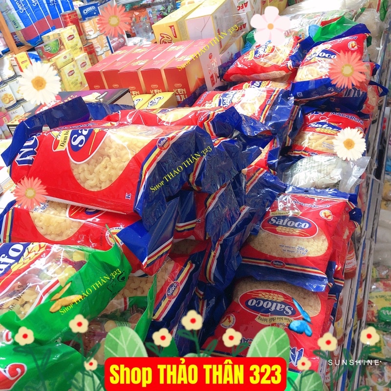 Nui Ngôi Sao Safaco 200g (Thùng 45 Gói)