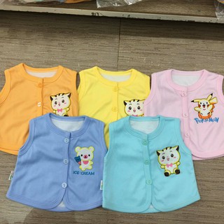 [HÀNG LOẠI 1] [COTTON 100%] Áo ghi lê sơ sinh THỎ NGỌC