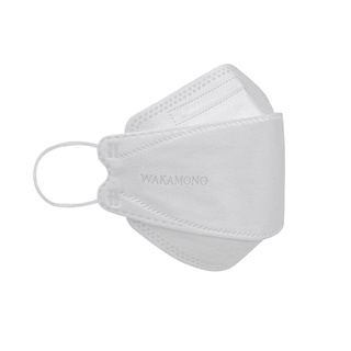 Khẩu Trang Wakamono 4D Fit X (4 lớp, Hộp 5 cái)