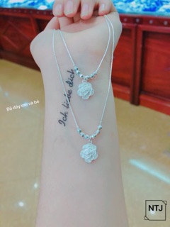 Dây chuyền bạc ta