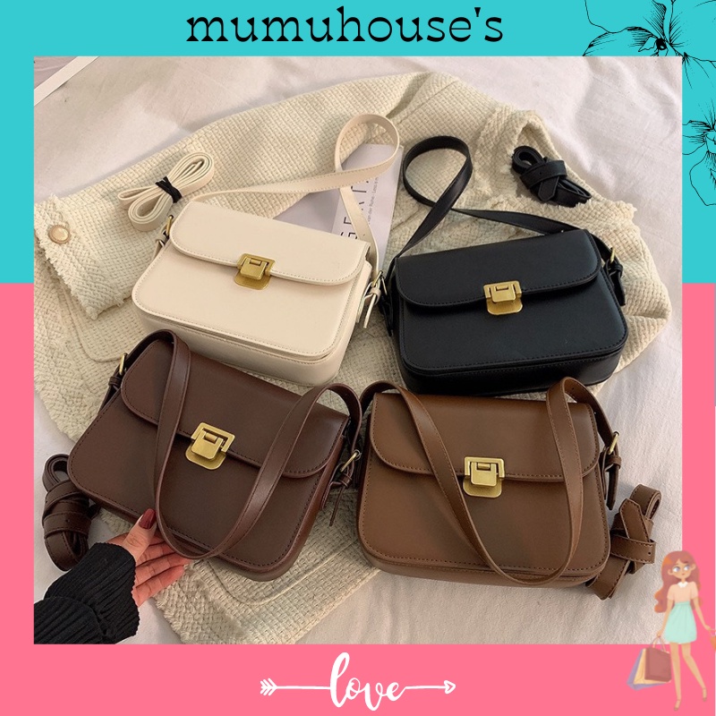 Túi xách nữ đeo chéo khoác vai công sở giá rẻ thời trang hàn quốc MUMU HOUSE'S MH01