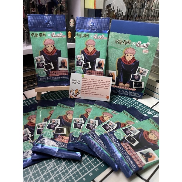 Thẻ nhân phẩm Pack polaroid random Jujutsu Kaisen Chú Thuật Hồi Chiến