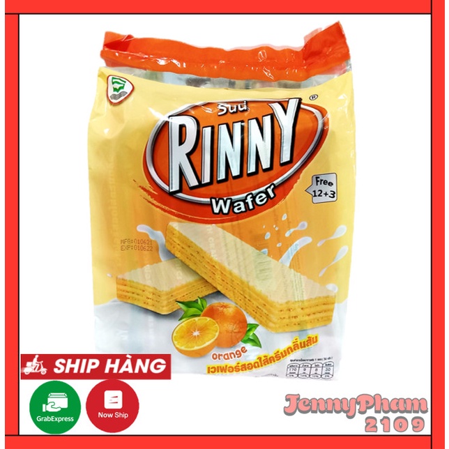 Bánh Xốp Thái Lan Rinny Các Vị 408gr