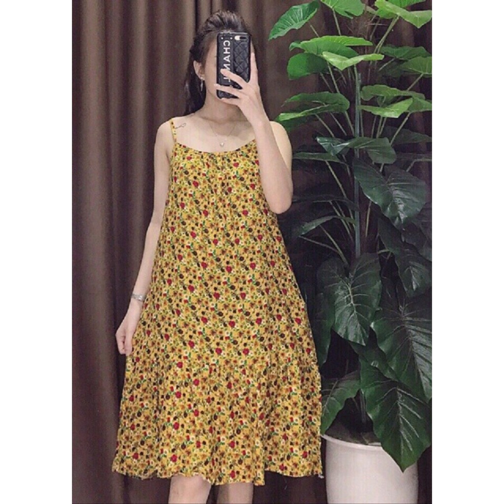 Váy lanh đuôi cá siêu mát