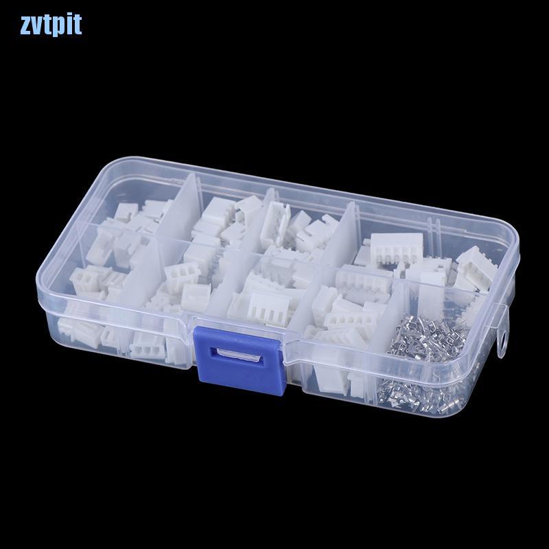 Set 230 Đầu Nối Dây Điện Xh2.54 2p 3p 4p 5 Pin 2.54mm