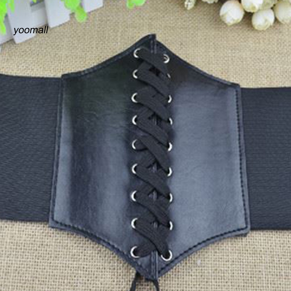 Thắt lưng da bản rộng phối dây buộc co giãn tốt tiện dụng cho các bữa tiệc
 | BigBuy360 - bigbuy360.vn