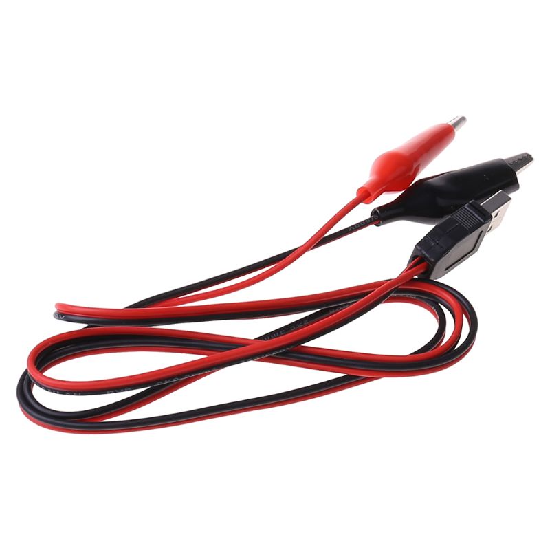 Kẹp Cá Sấu Bằng Đồng Có Dây Cáp Nối Cổng USB Cho Cá Sấu Cla